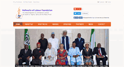 Desktop Screenshot of hallmarksoflabour.org